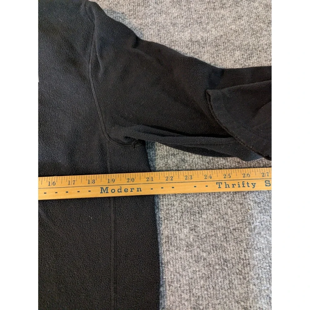 THE NORTH FACE Men's L Quarter Zip Black Fleece Pullover Jacket